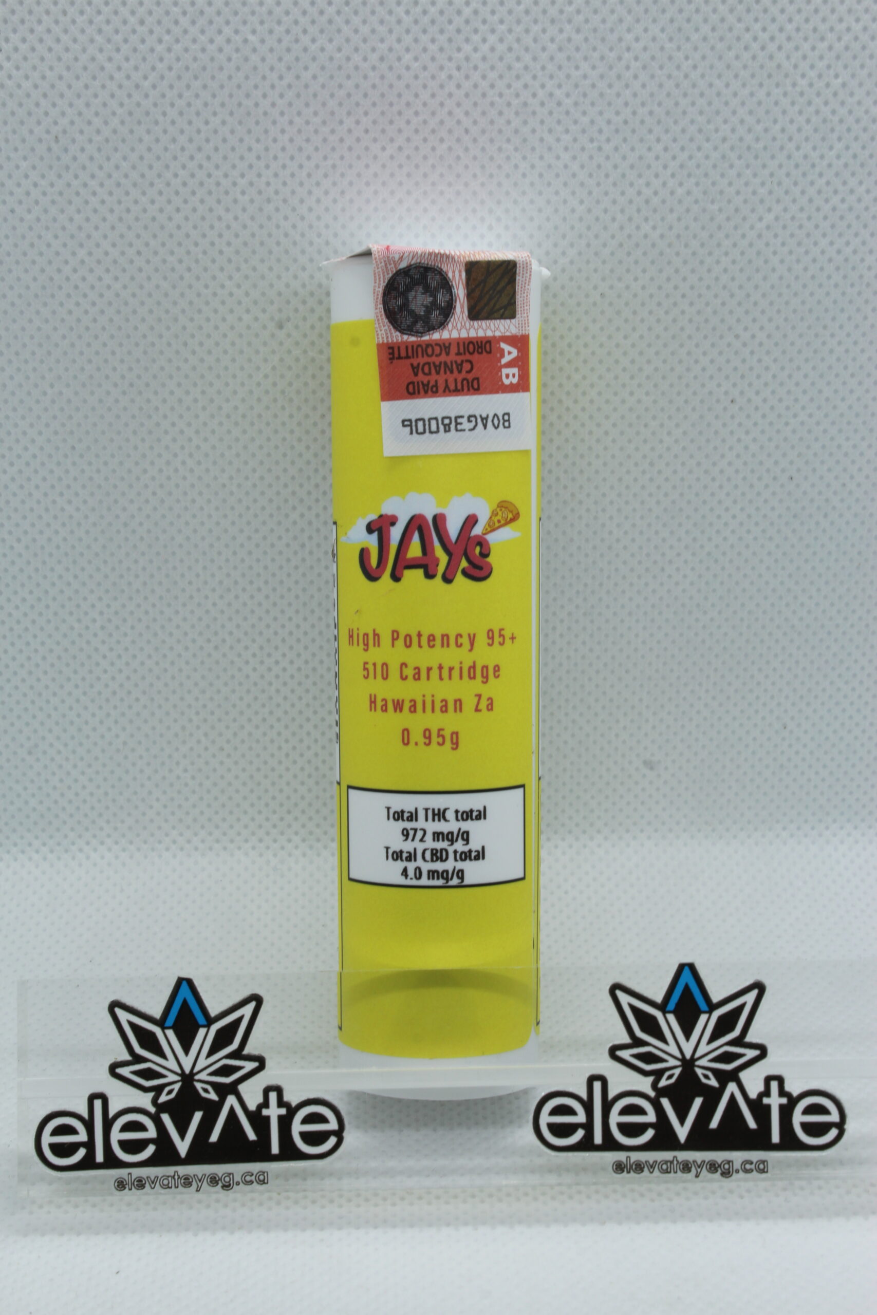 Jay's Hawaiian Za Vape Cart 0.95g