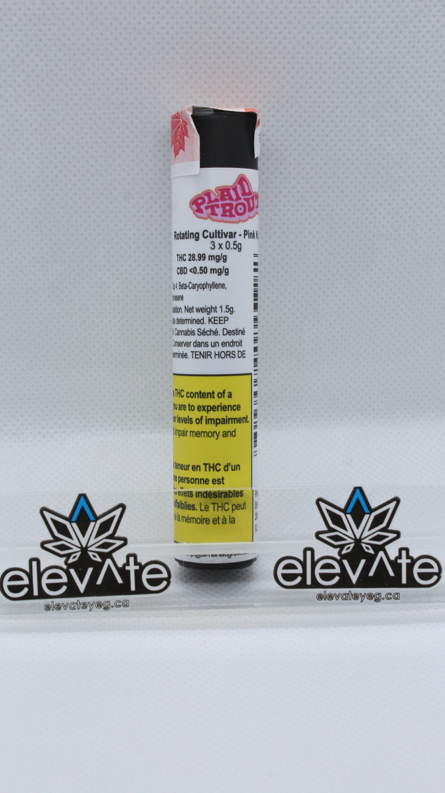 Plaid Trout Wolly Bugger Pre Rolls 3 x 0.5g