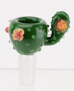 Empire Glassworks UV Cactus Bowl Piece