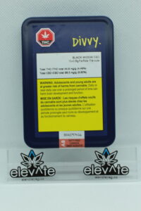 Divvy Black Widow CBD 10 x 0.35g Pre-Rolls