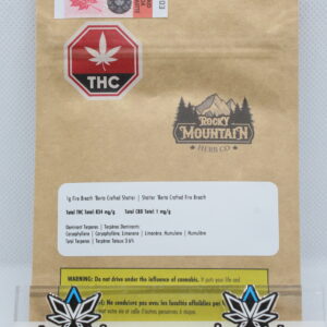 Rocky Mountain Herb Co. Fire Breath 'Berta Crafted Shatter 1g