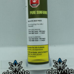 Pure Sunfarms Big Hits Duo Pack 10 x 0.5g Pre-Rolls
