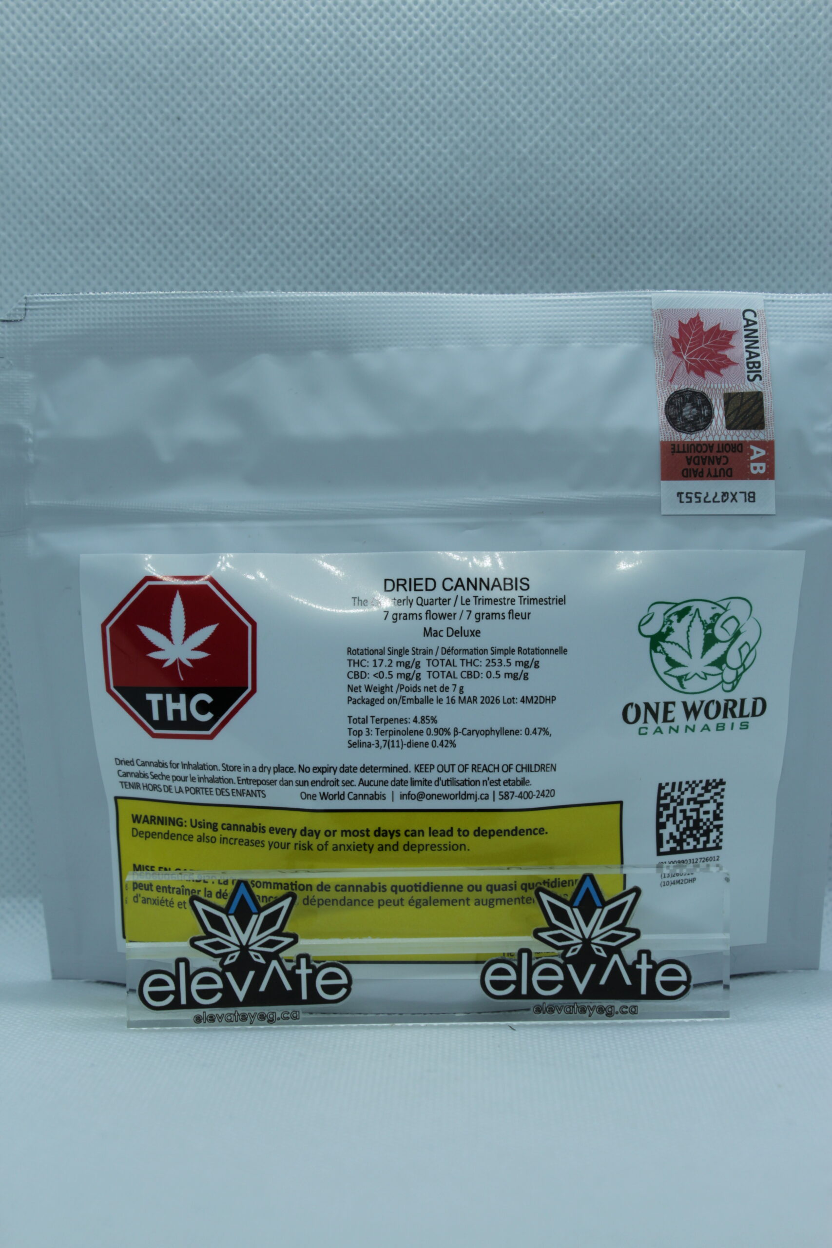 One World Cannabis Quarterly Quarter 7g