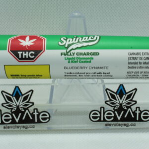 Spinach Fully Charged Blueberry Dynamite Infused Pre Roll 1 x 0.7g