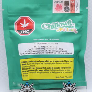 Potluck Winter Mint Chillows 10 x 0.7g Pouches
