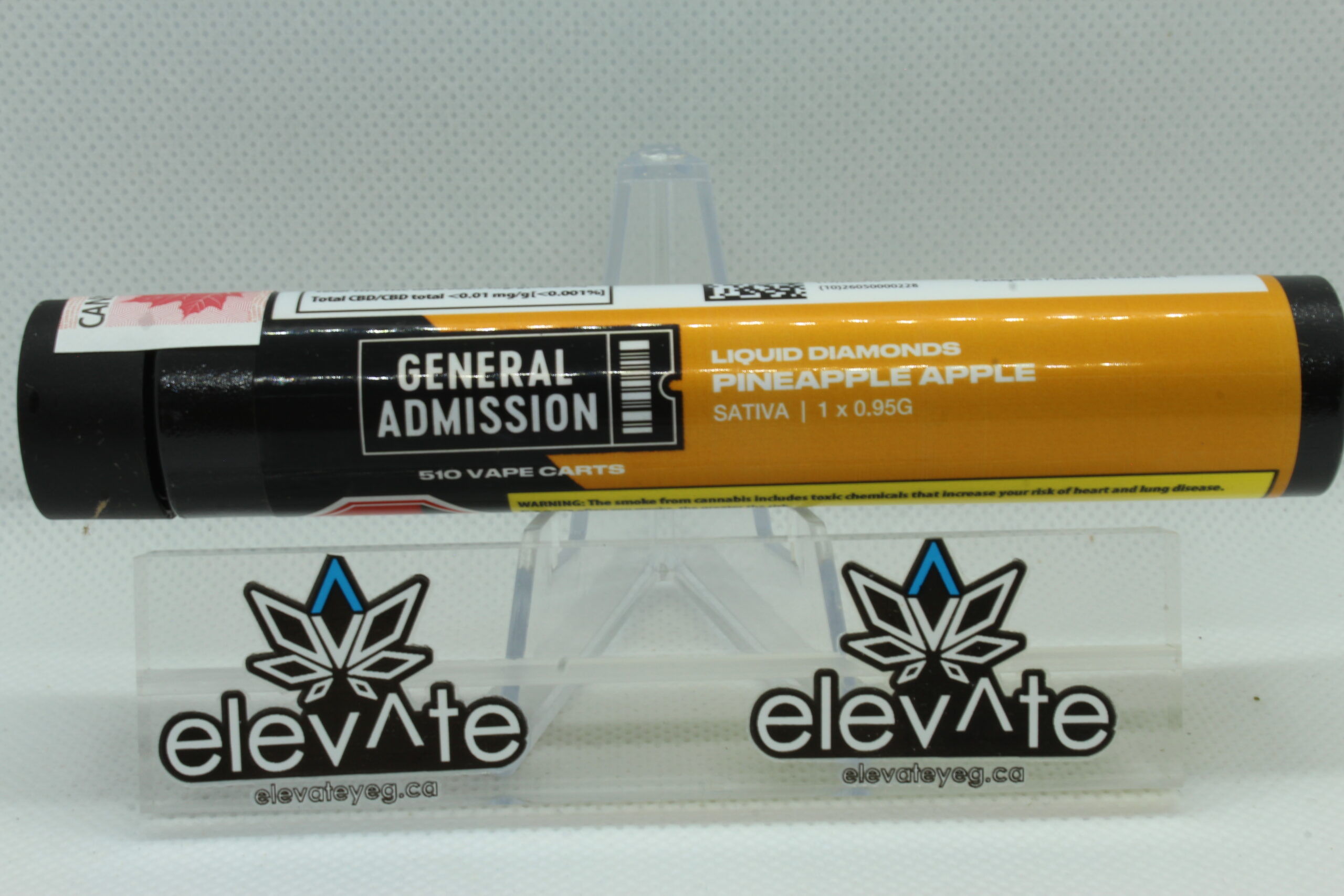 G Admission Pineapple Apple Liquid Diamond Vape Cart 0.95g
