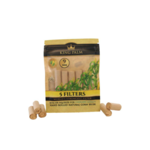 King Palm Corn Husk Filter Tips x5