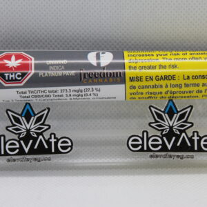 Freedom Cannabis Unwind (INDICA) 3 x 0.5g Pre Rolls