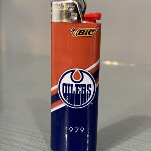 OILERS Bic Lighter