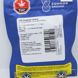 Common Ground Jelly Doughnutz Pre Rolls 10 x 0.5g