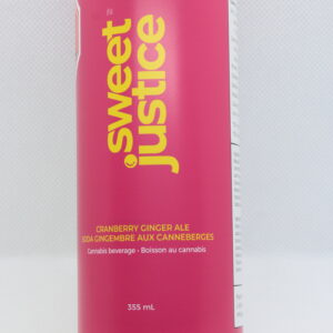 Sweet Justice Cranberry Ginger Ale 355ml