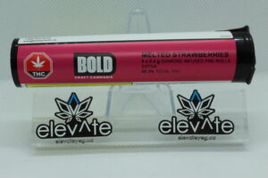 Bold Melted Strawberries Diamond Infused Pre Rolls 5 x 0.4g