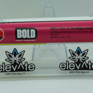 Bold Melted Strawberries Diamond Infused Pre Rolls 5 x 0.4g