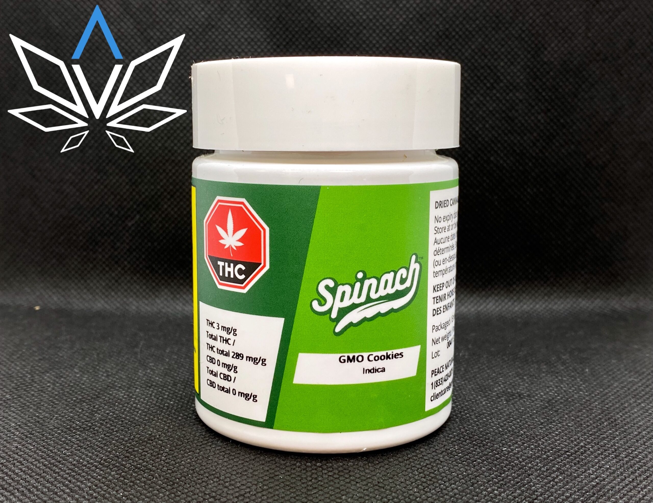 Spinach GMO Cookies 3.5g