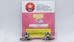 Spinach Sourz Fully Blasted Pink Lemonade Soft Chew x1