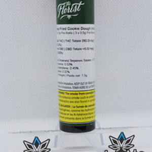 The Florist Deep Fried Cookie Dough Pre Rolls 3 x 0.5g