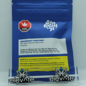 San Rafael '71 Sour Blueberry Live Resin Soft Chews x4