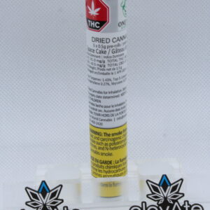 One World Cannabis Space Cake 3 x 0.5g Pre Rolls
