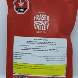 Fraser Valley Weed Co. Kush Breath 28g