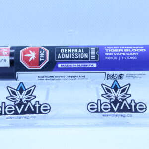 G Admission Tiger Blood Liquid Diamond Vape Cart 0.95g