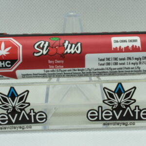 Status Cha-Ching Cherry Liquid Diamond Infused Pre Rolls 5 x 0.25g