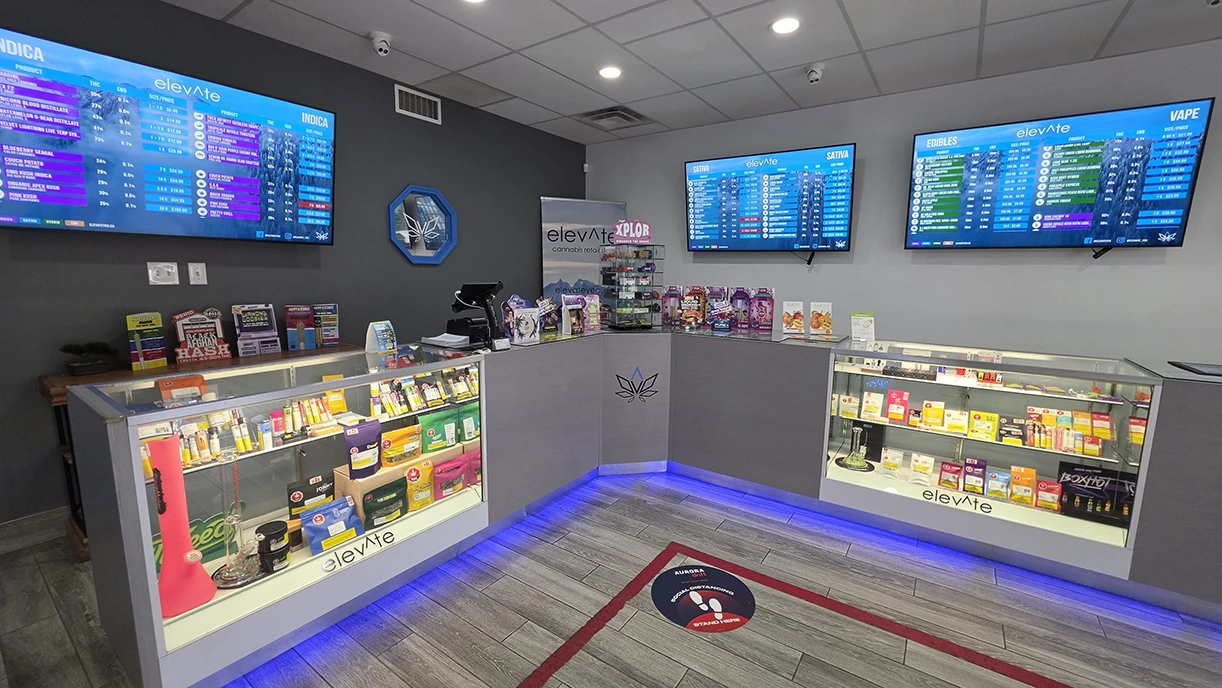 Elevate store interior